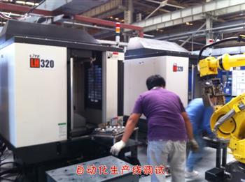 大眾EA211自動線調試現(xiàn)場